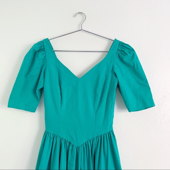 SOLD Vintage 80s Laura Ashley Midi Dress XS - Picture 3 of 8